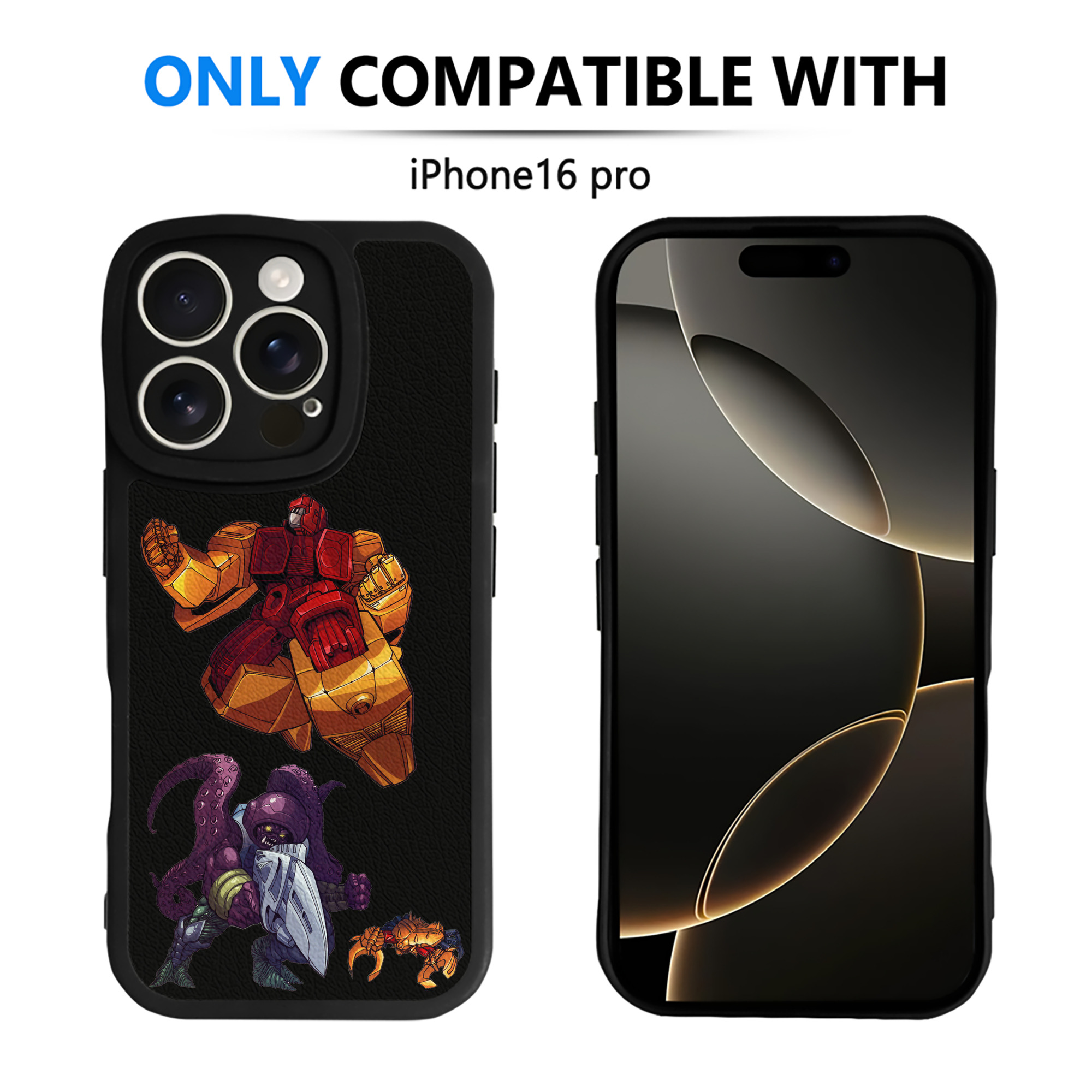 （画像用）  【iPhone 16シリーズ対応】シリコンスマホケース（レザー調） 材質：シリコン